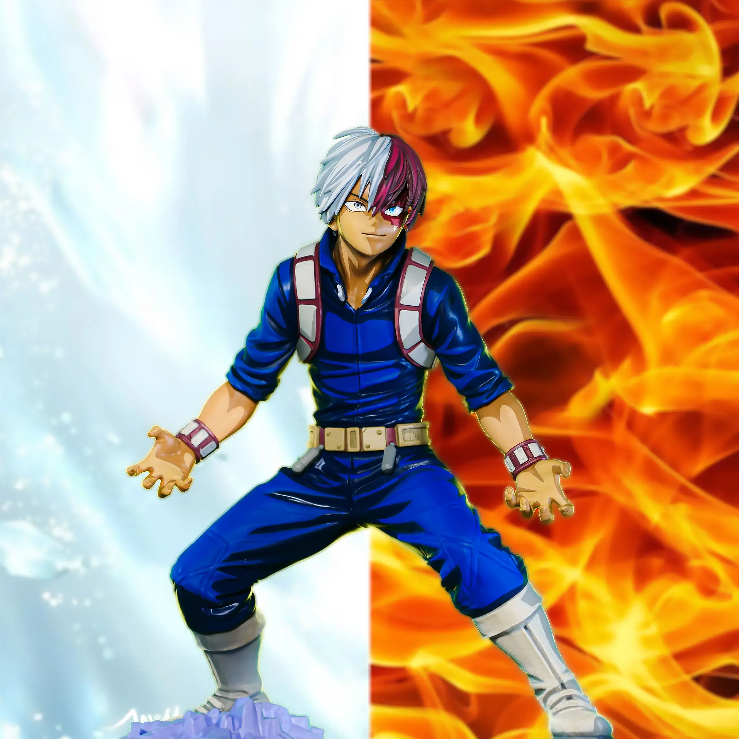 Todoroki Banpresto - My Hero Academia Super Master Star Piece figura