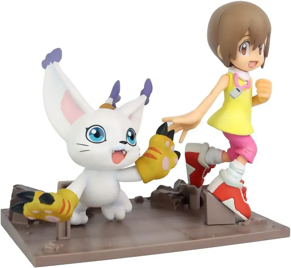 Kari y Gatomon - DXF - Digimon