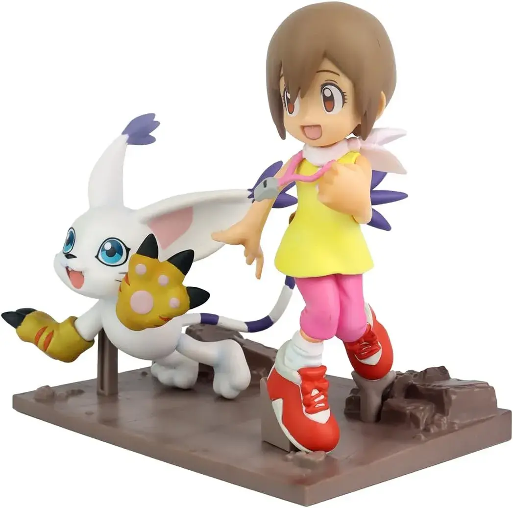 Kari y Gatomon - DXF - Digimon