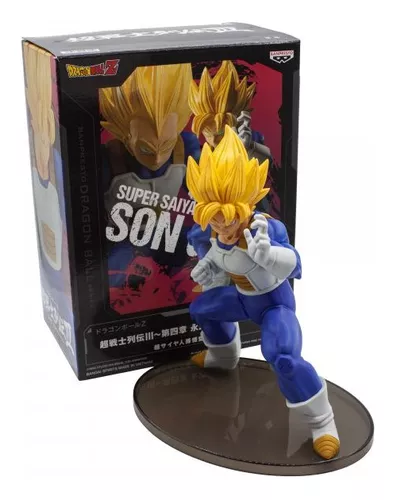 Figura de Goku Ssj - Chosenshiretsuden Vol 4 - Dragon Ball Z Banpresto