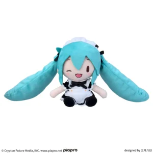 Hatsune Miku fuwa petit - Mini Plush - Project Diva arcade future tone Maid Ver